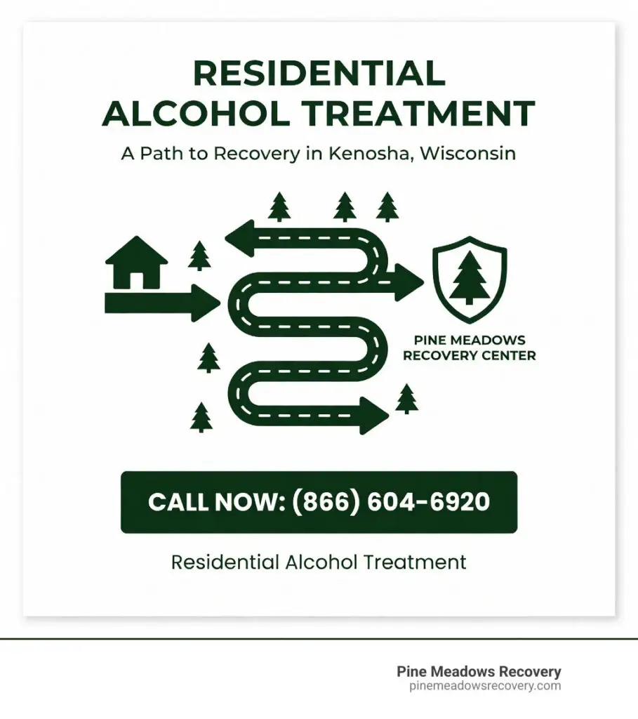 residential alcohol treatment center Kenosha Wisconsin