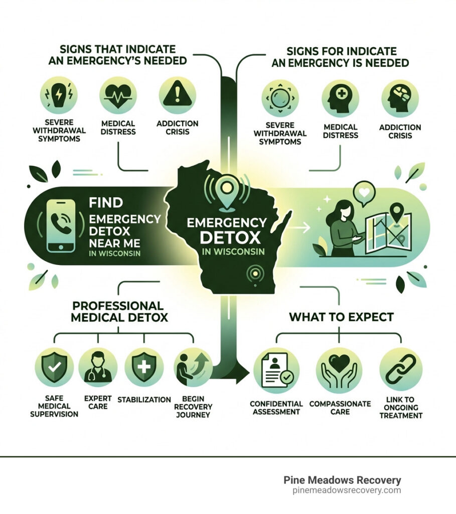 Emergency Detox Near Me in Wisconsin