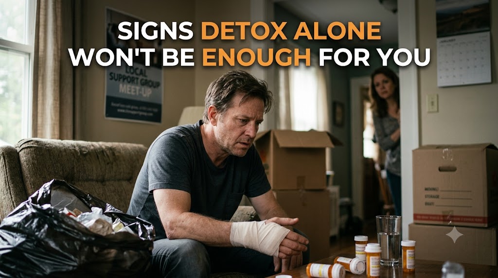 Signs Detox Alone Won't Be Enough for You